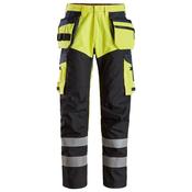 Snickers 6265 ProtecWork, Trousers Reinforced front of leg, Holster Pockets High-Vis Class 1 image