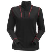 Snickers 9476 ProtecWork, Women's Half Zip Wool Long Sleeve Shirt image