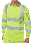 Beeswift Arc Compliant Sat Yellow Polo CARC12 image