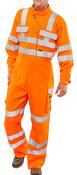 Beeswift Orange Arc Compliant Ris Coverall image