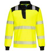 Portwest PW3 Hi-Vis 1/4 Zip Sweatshirt PW326 image