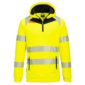 Portwest DX4 Hi-Vis 1/4 Zip Hoodie DX482