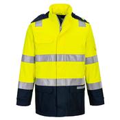 Portwest Bizflame Rain+ Hi-Vis Light Arc Jacket FR605 image