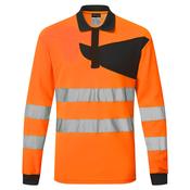 Portwest PW2 Hi-Vis Poloshirt Long Sleeve PW220 image