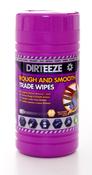 Dirteeze Rough and Smooth Purple Wipes (Tub of 80) DZRS80 image