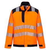 Portwest PW3 FR HVO Work Jacket Orange/Black - FR722 image