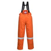 Portwest FR58 FR Anti-Static Winter Salopettes Orange image