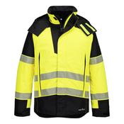 Portwest FR606 PW3 Modaflame Rain+ Hi-Vis Multi-Norm FR Winter Jacket image