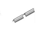 Sliding gate track Joiner Pin