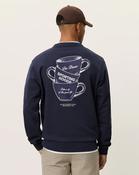 Dark Navy Ben Artist Sweatshirt - M / Dark Navy