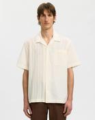 Egret Jax Broderie Short Sleeve Shirt - XL / Egret image