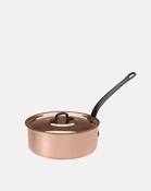 Solid Copper Lidded Sauté Pan - 20cm image