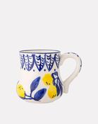 Lemon Border Blue Maxima Stoneware Mug image