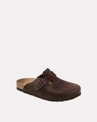 Habana Boston Oiled Leather Clog - 42 / Habana