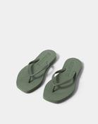 Deep Green Sleepers Flip Flops - 39 / Green image