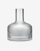 Clear Plissé Glass Decanter image
