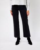 Black Vega Wide Leg Jeans - 27/30 / Black image