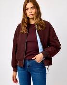 Fudge Cloak &amp; Light Blue Djenna Reversible Bomber Jacket - 40 / Fudge Cloa image