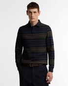 Navy &amp; Green Striped Frith Rugby Shirt - XL / Navy image