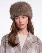 Natural Mokkie Faux Fur Hat - ONE / Natural image