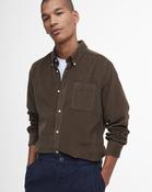 Brown Ramsey Long Sleeve Cord Shirt - M / Brown image