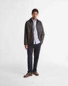 Navy Icons Bedale Wax Jacket - M / Navy image