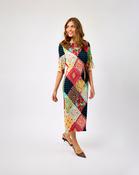 Multicolour Mabel Jardin Du Soleil Patchwork Dress - XS / Multi image
