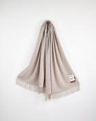 Light Grey Cashmere Wool Sandymount Scarf