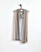 Camel Stripe Silk Merino Wrap image