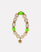 Lime Pearly Queen Dream Bracelet - ONE / Lime image