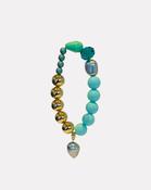 Aqua Sugarplum Frosted Bracelet - ONE / Aqua image