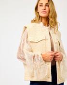 The Flock Bán Donegal Wool Sleeveless Jacket - XS / White