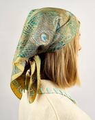 Royal Hera 100% Silk Scarf - 70 x 70 cm image