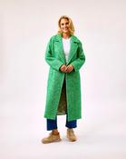 Oh My My Emerald Donegal Wool &amp; Mohair Coat - M / Emerald
