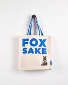 Fox Sake Tote, Large Text