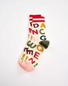 Beige Dancing Queen Ankle Socks image