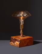 Ancient Irish Yew Wood Forager Table Lamp image