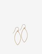 Gold Filled Oval Earrings - M image