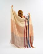 Vertical Stripe Dapple Heavy Donegal Throw image