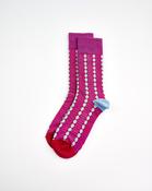 Blue &amp; Purple Dot Socks image