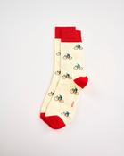 Cream Cyclist Socks image