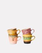 Radiant 70s Ceramics Americano Mugs - Set of 4 image
