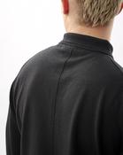 Black 100% Merino Knit Polo Jumper - XS / Black image