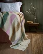 Pastel Stripe Mohair Throw - L image