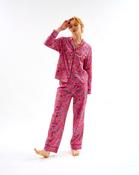 Fuchsia Forest Friends Cotton Pyjama Set - L / Pink