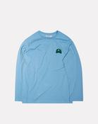 Blue 'Bienvenido' Long Sleeve Graphic T-Shirt - S / Blue