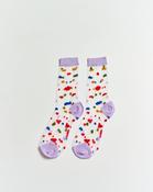 Sheer Lavender Ankle Socks image