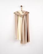 White &amp; Stone Worsted Wool Wrap - ONE / White Stone