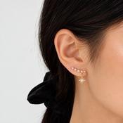 Luna Star Drop Studs image