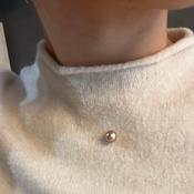 Floating Pearl Necklace Bronze